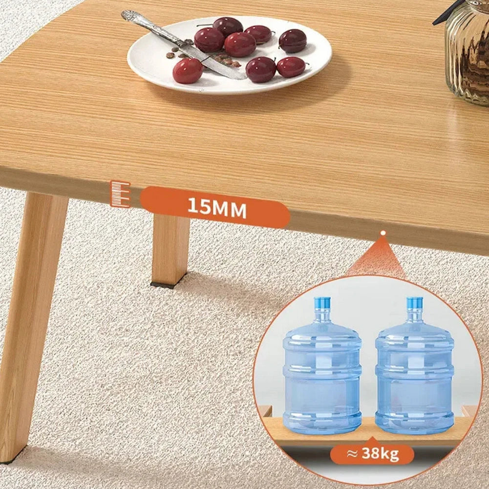 Folding Coffee Table, Collapsible Wooden Mini Desk, Multifunctional Foldable Coffee Tables For Small Spaces, Study, Bedroom, Liv
